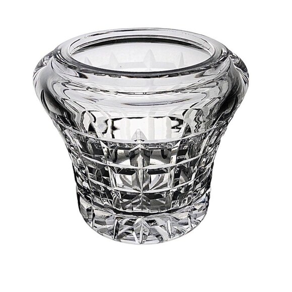 Vintage Cut Crystal Trinket Dish Cigarette Holder Clear Glass Retro Colllectible - Picture 9 of 10